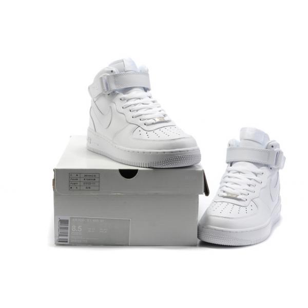 basket nike air force 1 mid blanc pas cher